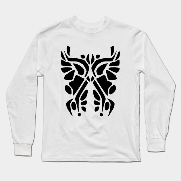 Tattoo Owl Long Sleeve T-Shirt by WiliamGlowing